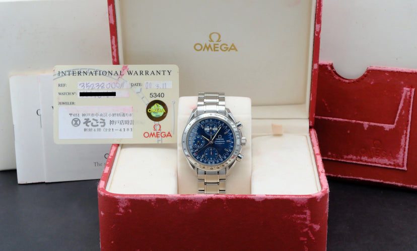 Montre Omega Speedmaster Day-Date - Montre automatique acier réf. 3523.80.00 (2000) 58 Facettes OMG/SPE/545