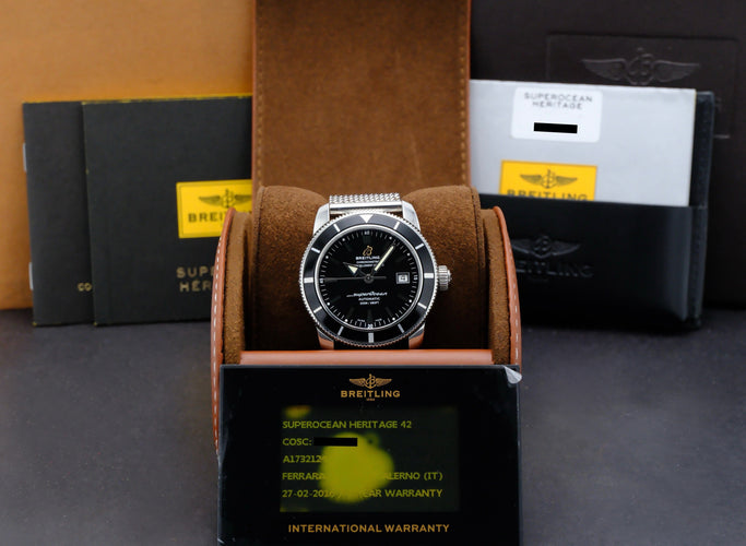 Montre Breitling Superocean Héritage 42 - Montre automatique en acier A17321 (2016) 58 Facettes BTL/SOC/112
