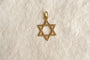 Pendentif Pendentif Étoile de David en or jaune 18k 58 Facettes Ref2059