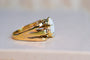 Bague 51.5 Bague opale cabochon en or jaune 14 carats 58 Facettes 3763