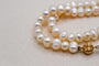 Collier Collier de perles de culture oblongues en or jaune 18 carats 58 Facettes 3791