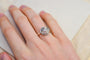 Bague 55 Bague Art Déco étoile en or jaune et or blanc et diamant 58 Facettes 3708