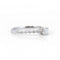 Bague 53 Pléiade - Bague en or blanc 750‰ et diamants 58 Facettes
