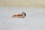 Bague 55 Bague marguerite halo de diamants en or rose 18 carats 58 Facettes 3655