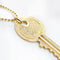 Collier Collier avec pendentif clé en or jaune 18 ct et diamants 58 Facettes 18134