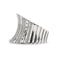 Bague Bague jonc en or blanc 18 kt 58 Facettes 7806