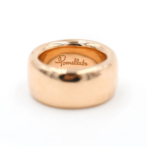 Bague Pomellato Fedone Iconica - Bague Large en or jaune 18 kt 58 Facettes 21902