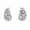 Boucles d'oreilles Boucles d'oreilles en or blanc avec diamants 58 Facettes 22383