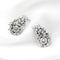 Boucles d'oreilles Boucles d'oreilles en or blanc avec diamants 58 Facettes 22383