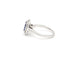 Bague 55 Crivelli - Bague en or blanc 18 carats avec saphir de Ceylan et diamants 58 Facettes 14298