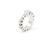 Bague Bague à engrenages en argent 925 Monica Coscioni 58 Facettes 14323