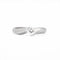 Bague Bague solitaire en or blanc 18 carats avec diamant 0,20 ct 58 Facettes 17415