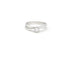 Bague Bague solitaire - Diamants en or blanc 18 ct (0,12 ct) 58 Facettes 14245