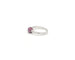 Bague Favero - Bague en or blanc 18 carats avec rubis et diamants 58 Facettes 14458