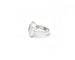 Bague Bague en or blanc 18 kt avec émeraude 1,50 ct et diamants 58 Facettes 14187