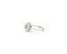Bague Bague en or blanc 18 ct avec diamant central 0,30 ct et diamants 58 Facettes 14492