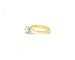 Bague 53 Bague solitaire - Diamant 0,50 ct en or jaune 18 kt 58 Facettes 14498