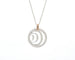 Collier Damiani Damianissima - Collier en or blanc et rose 18 carats et diamants 0,58 ct 58 Facettes 14725