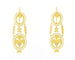 Boucles d'oreilles Boucles d’oreilles - Filigrane sarde en or jaune 18 carats 58 Facettes 14739
