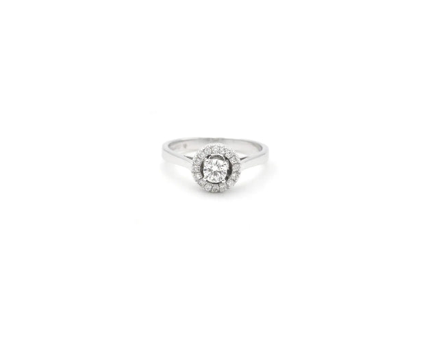 Bague 54 Leo Pizzo - Bague en or blanc 18 ct et diamants 58 Facettes 14618