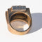 Bague 60 Bague tank en platine sertie de diamants 58 Facettes 1