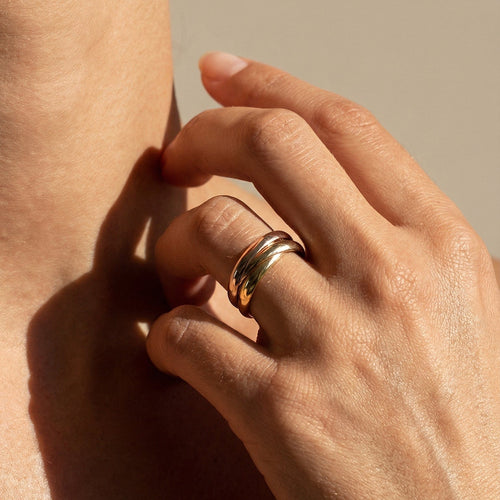 Bague 49 Cartier Trinity - Bague en or 18 carats (750), XXe siècle 58 Facettes