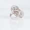 Bague 52 Bague Or Blanc Spirale Diamants 58 Facettes