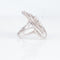 Bague 52 Bague Or Blanc Spirale Diamants 58 Facettes