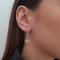 Boucles d'oreilles Boucles d'oreilles attrape rêves diamants or blanc 58 Facettes