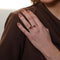 Bague Bague vintage en or jaune 14k avec spinelle violet naturel 58 Facettes 2504088