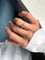 Bague 52 Bague en or jaune 18 carats ciselé et diamants 58 Facettes