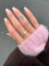 Bague 54 Demi-alliance - Bague en or jaune 18 carats et diamants 58 Facettes