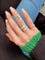 Bague 51 Bague croisée en or jaune 18 carats et diamants taille ancienne 58 Facettes