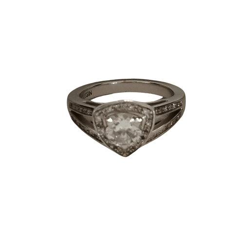 Bague MAUBOUSSIN - Bague Solitaire Dream and Love n°3 or blanc et diamants 58 Facettes DDV3973-1