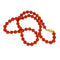 Collier Collier en or jaune et corail Cerasuolo 58 Facettes G3276