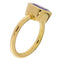 Bague Bague en or rose 750 avec tanzanite naturelle 4,16 ct 58 Facettes G3286
