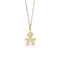 Collier LeBebé i Pavé - Collier pendentif garçon pavé en or jaune et diamants 58 Facettes G3431