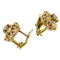 Boucles d'oreilles Boucles d’oreilles rondes en or jaune avec diamants 1,44 ct 58 Facettes G3868