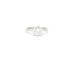 Bague 52 Bague solitaire - Diamant 1,72 ct en or blanc 18 kt 58 Facettes 12868