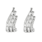 Boucles d'oreilles Boucles d'oreilles Clips diamants baguettes 58 Facettes GU20