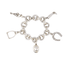 Bracelet Gaétan de Percin (attribué à HERMES) - Bracelet en argent et breloques thème hippique 58 Facettes 896