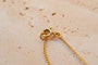 Gourmette enfant maille gourmette en or jaune, blanc et rose 18 carats 58 Facettes Ref.2753