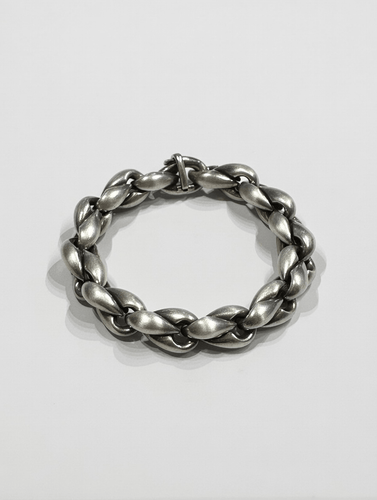 Bracelet HERMES - Graine des Champs -  Bracelet en Argent 58 Facettes