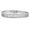 Bracelet Bracelet vintage or blanc et diamants 58 Facettes