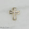 Pendentif Pendentif croix - Pendentif en or jaune 14 carats et diamants 58 Facettes 2459