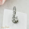 Bague 50 Bague mémoire en or blanc 750 et 22 diamants 58 Facettes 2525