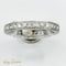 Bague 53 Bague alliance mémoire - Bague en or blanc 14K et diamants 58 Facettes 2497