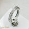 Bague 53 Bague alliance mémoire - Bague en or blanc 14K et diamants 58 Facettes 2497