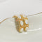 Boucles d'oreilles Boucles d’oreilles vintage en or jaune 14 carats et opales 58 Facettes 2870