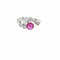 Bague 54 Époque victorienne - Bague Toi et Moi en or 18k rubis et diamants 58 Facettes